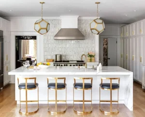 Mixed metals in kitchen design for a stylish and modern look