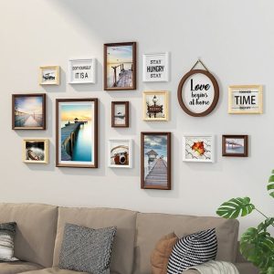 Use Vintage Frames: Enhancing Modern Home Decor Photos with Timeless Style