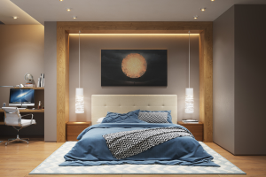 Enhance Bedroom Decor Ideas with Ambient Lighting for a Cozy Atmosphere